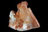Natural, Red Quartz Crystal Cluster - Morocco #88919-1